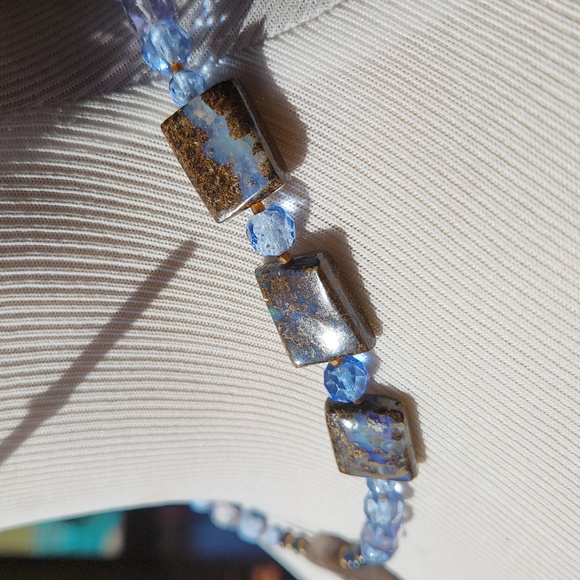 Boulder Opal Extravaganza! Necklace - Picture 3 of 4